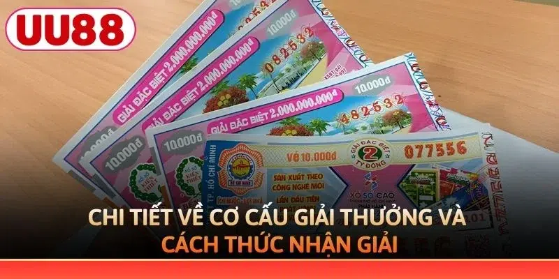 Chi tiết về cơ cấu giải thưởng và cách thức nhận giải