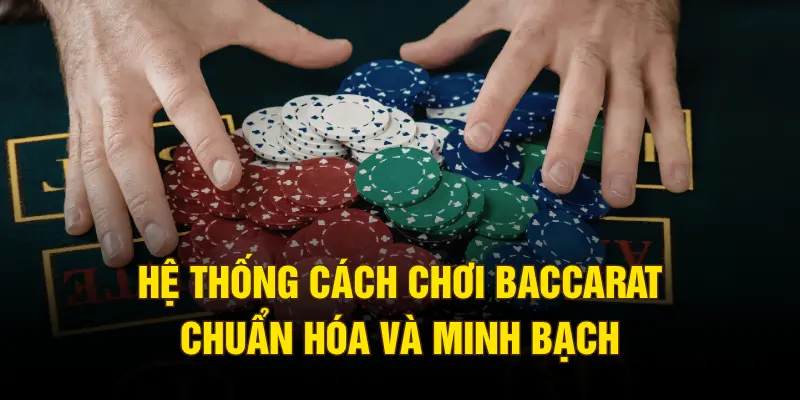 Hệ thống cách chơi Baccarat chuẩn hóa và minh bạch
