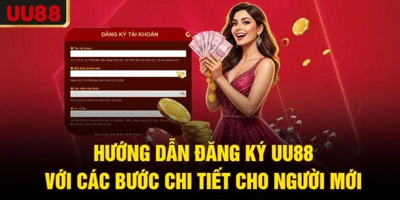 Hướng dẫn đăng ký UU88 với các bước chi tiết cho người mới