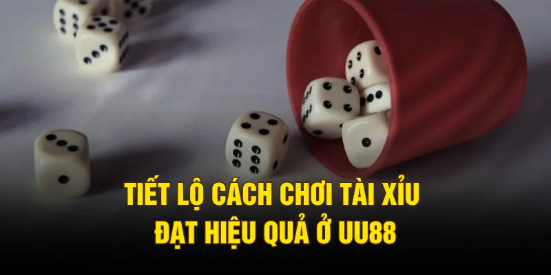 Tiết lộ cách chơi tài xỉu đạt hiệu quả ở UU88